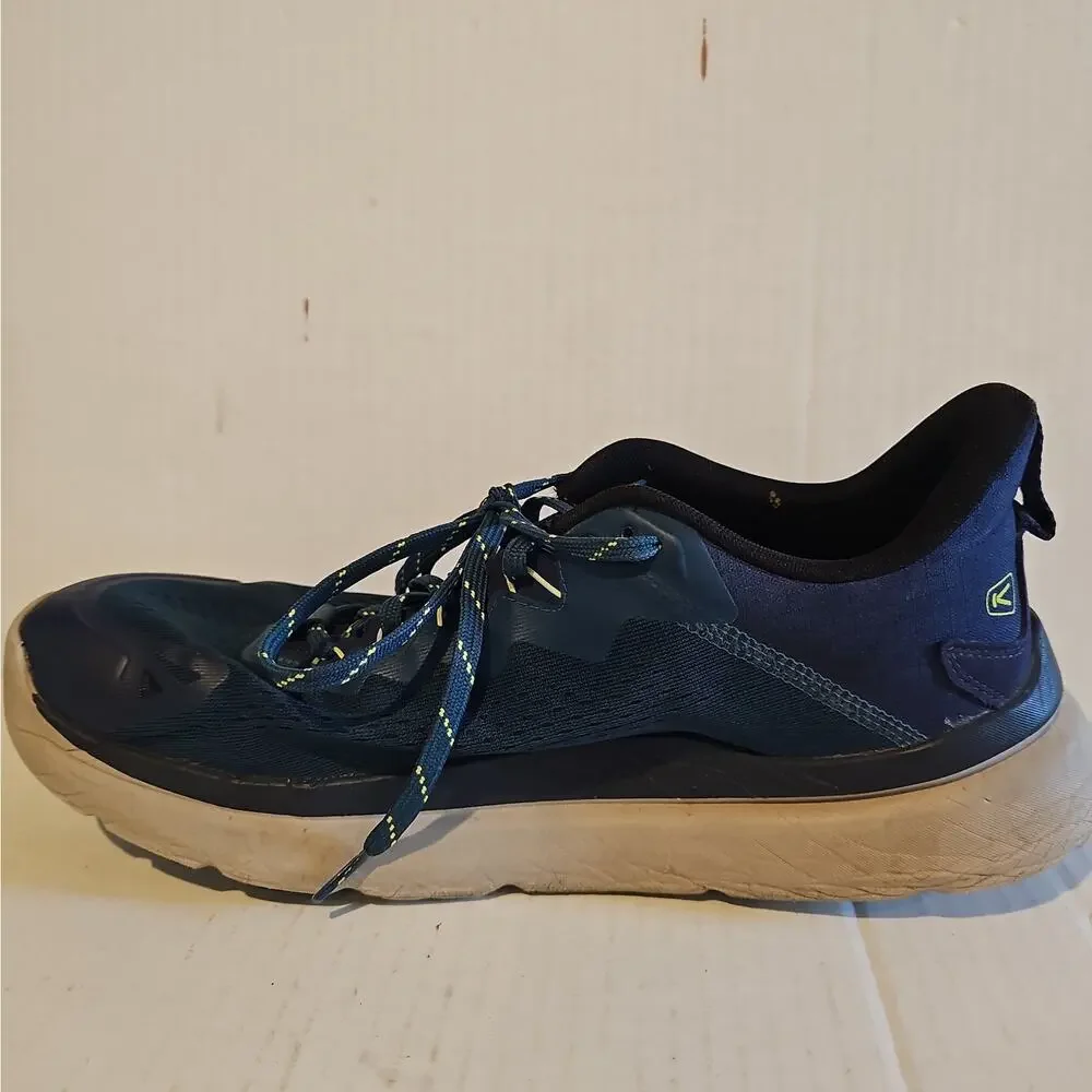KEEN WK450 Shoes Mens 12 Blue Legion Evening Primrose Running Hiking Sneaker